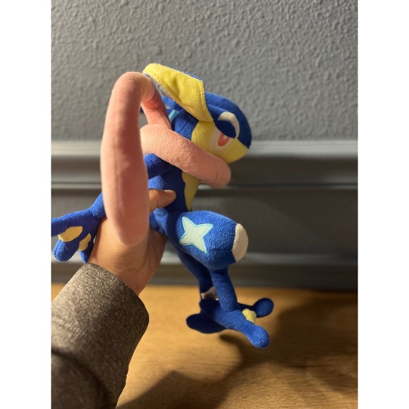 Pokemon Greninja Plush San-Ei Co Ltd Pocket Monsters Blue Stuffed Animal 10 Inch - Picture 2 of 5